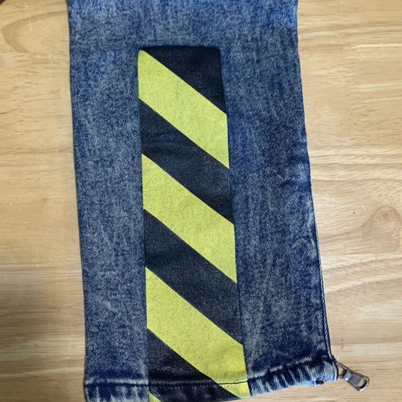 NWT Reason NY Premium Denim Jeans Patchwork Distressed Streetwear Acid Wash 38 - Picture 8 of 9